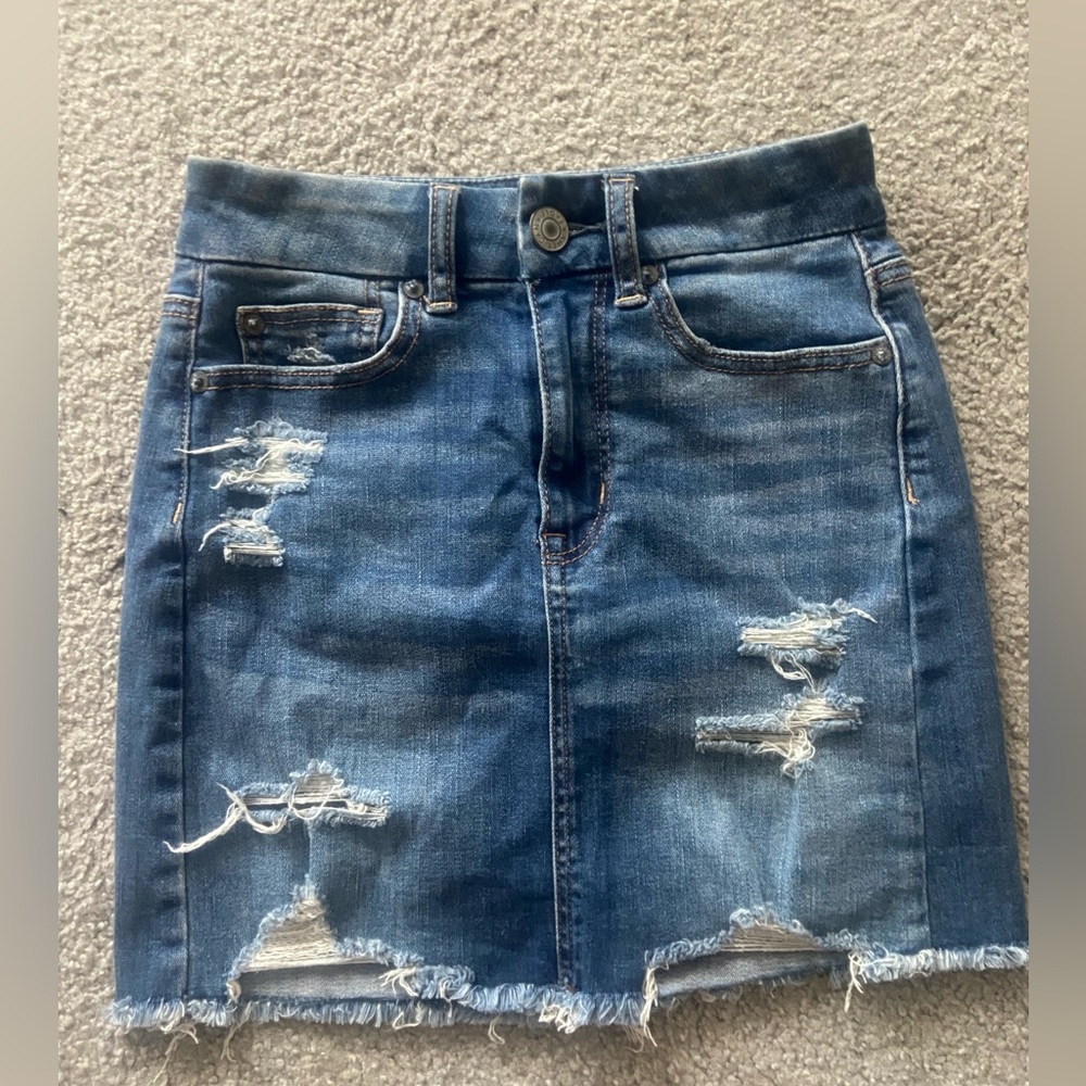American Eagle Jean Skirt